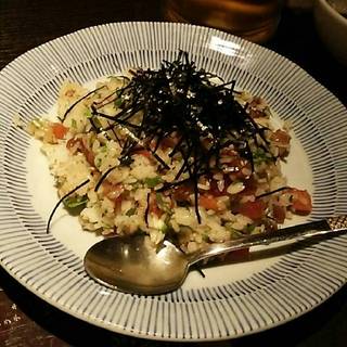 初かつおの手こね寿司