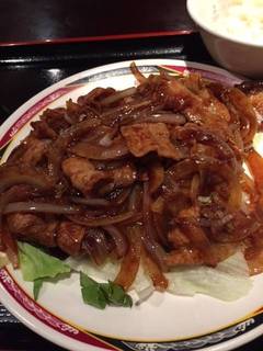 生姜と豚肉炒め