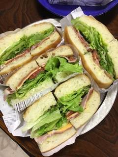 フォカッチャサンドイッチ