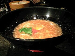 博多明太子のあんかけ玉子とじのおうどん