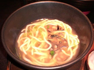 しじみのおうどん