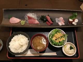 ランチ　刺身定食