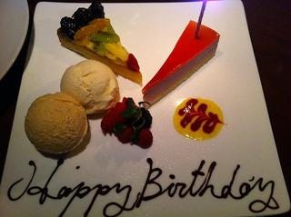 デザート盛り合わせ