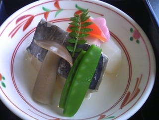 鰆煮と聖護院大根
