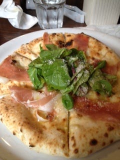 生ハムピザ