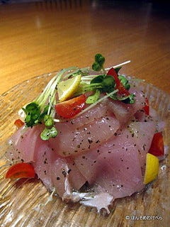 カジキのカルパッチョ