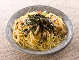 いろいろキノコの和風スパゲッティー