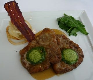 牛肉のパネ　リヨン風