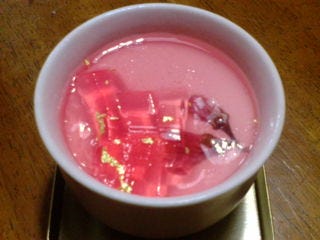 季節の杏仁豆腐