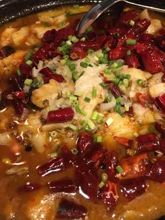 白身魚の激辛煮込み