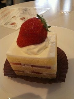 イチゴのショートケーキ