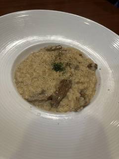 ポルチーニのクリームリゾット