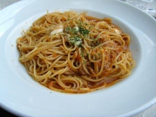 本日のスパゲッティーニ
