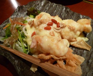 海老のマヨネーズソース和え