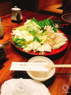 鶏の水炊きコース