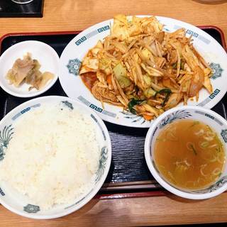 バクダン炒め定食