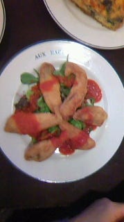 アマダイのベニエソース