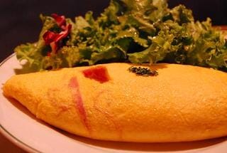 ハムとチーズのオムレツ