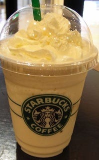 バニラクリームフラペチーノ