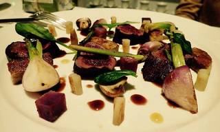 最高峰のフォワグラと蝦夷のシャトーブリアン