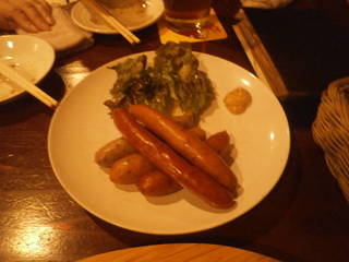 ソーセージ５種盛り