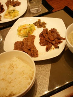 牛タンランチ