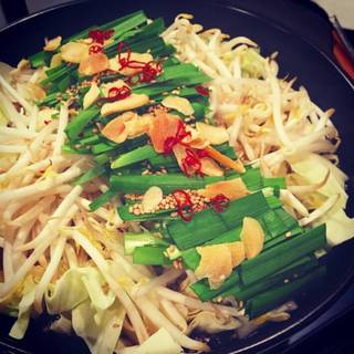 野菜たっぷりもつ煮込み