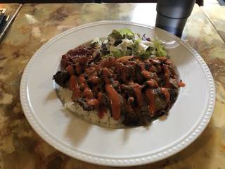 ビーフケバブライス　プレート