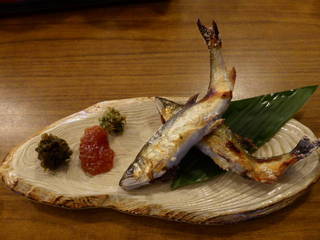 山女魚姿焼き定食