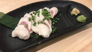 ササミの炙り焼き／柚子胡椒