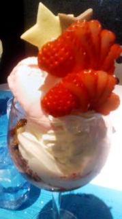 １３星座のパフェ（乙女座）