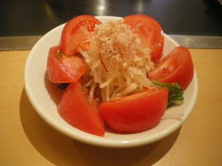 完熟トマトサラダ