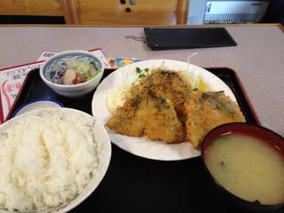 アジフライ定食