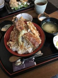 うなぎの天丼