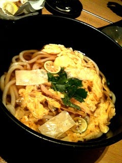 松茸のおうどん