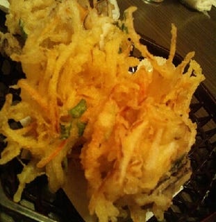 白魚のかき揚げ