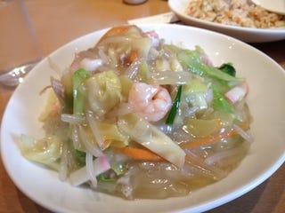 皿うどん定食