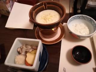 豆乳チーズフォンデュ