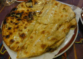 挽肉とジャガイモのナン