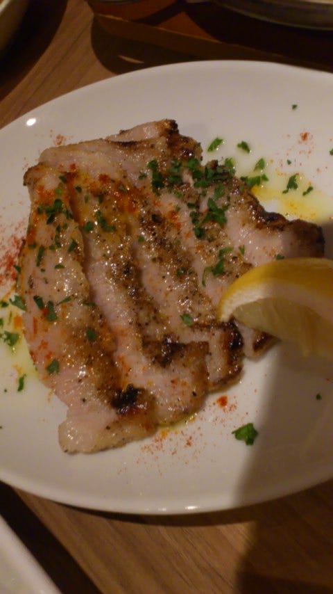 イベリコ豚ハラミのグリル