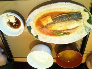サバの味噌煮定食