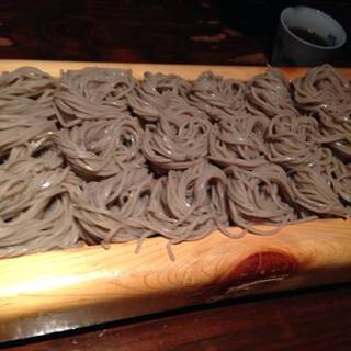 真希そば～あらびきそば　信州二八