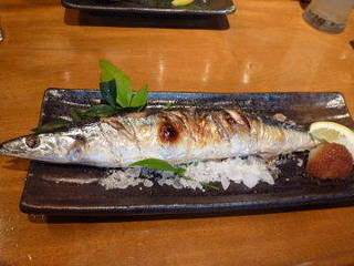 さんま塩焼き