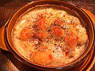 ゴルゴンゾーラとニョッキのグラタン