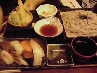 寿司そばご膳