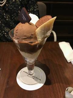 チョコレートパフェ