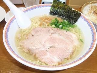 塩ラーメンとネギ辛チャーシュー丼セット