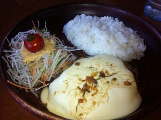 フォンデュ風チーズバーグディッシュ