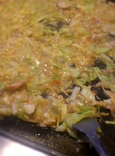 肉ベビースターもんじゃ