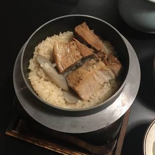 角煮釜飯